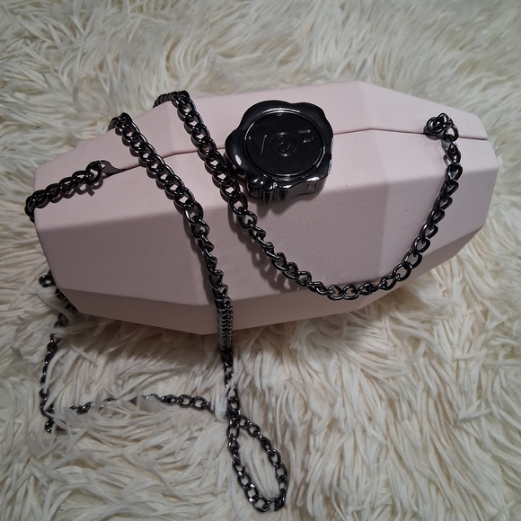 Viktor & Rolf Blush Pink Faceted Clutch - Picture 3 of 9